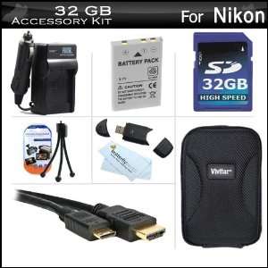 For Nikon COOLPIX P310 P300 Digital Camera Includes 32GB High Speed SD 