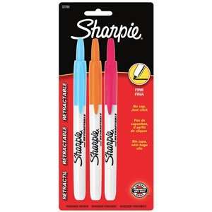 Sharpie / Sanford Marking Pens 32760 ***Sharpie Retractable 3 Color Tr