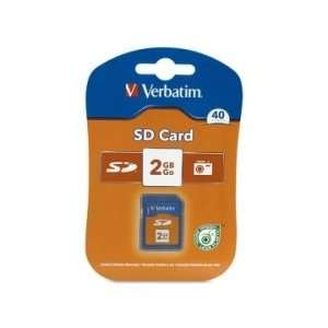  Verbatim 2GB Secure Digital Card   VER95407