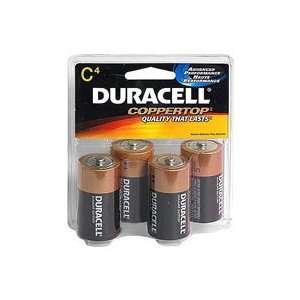 MN1400R4ZX Battery Duracell C 4 Per Pack by Duracell Co USA  Part no 