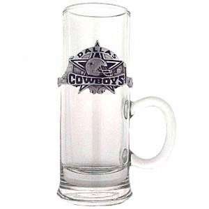 Dallas Cowboys 2.5 oz Cordial Glass   Pewter Emblem  