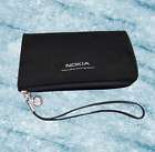 Black PU Leather Zipper Pouch Case Bag For Nokia N8 00  