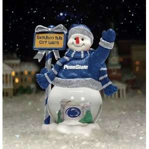  Penn State Nittany Lions Team City Limits Snowman NCAA 