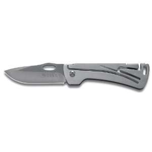   River Knife and Tools Nirk 5180 Brushed Frame Satin Razor Edge Knife