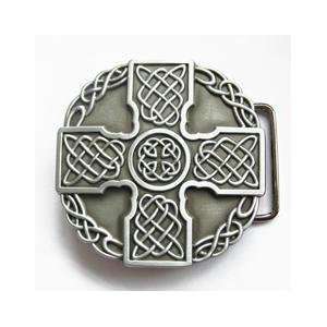  Celtic Cross Belt Buckle 