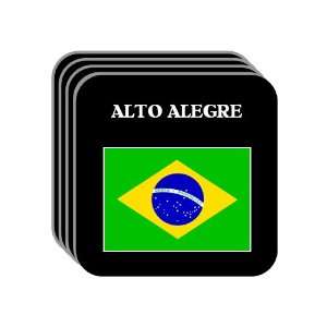  Brazil   ALTO ALEGRE Set of 4 Mini Mousepad Coasters 