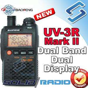   UV 3R Mark II 2 136 174/400 470Mhz Dual Frequency Display radio  