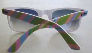 RAY BAN WAYFARER Sunglasses RB 2143 1024/32 White Pastel Colors NEW 