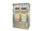 Leader Refrigerator Merchandiser Glass Door Cooler 54