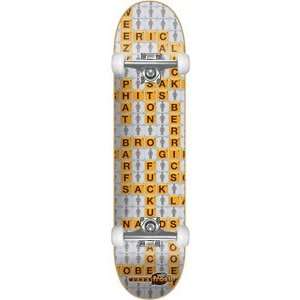  Girl Koston Words With Complete Skateboard   8.12 Caution 