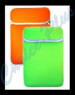 Samsung Galaxy P1000 Tab Green Orange Cover Case Sleeve  