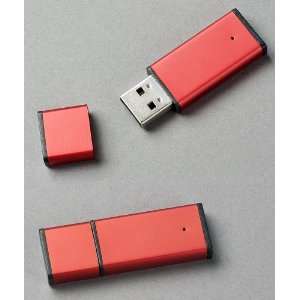   Premium Compact Metalic Red USB Flash Memory Drive 16GB: Electronics