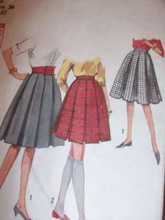 Simplicity #5115 Teen Skirt Clothing Sewing Pattern BN  