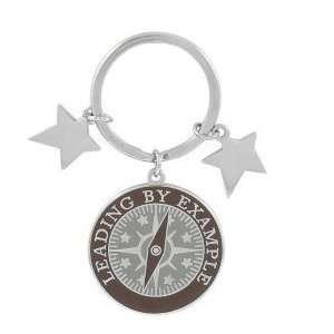   Charming Key Chain   Compass Leading By Example