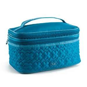  Lug TWO STEP COSMETIC CASE OCEAN BLUE * Travel New Colors Bag 
