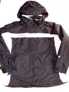 Womens COLUMBIA Black Gray SKI Jacket 2X Hooded Winter Coat Parka 