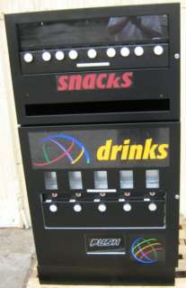 Seaga 9 Snack 5 Soda Bottle Can Combo Vending Machine  