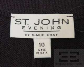 St. John Evening 2 Piece Shimmer Jacket & Skirt Suit Size 8/10  