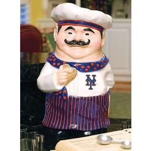  New York Mets Ceramic Chef Cookie Jar: Sports & Outdoors
