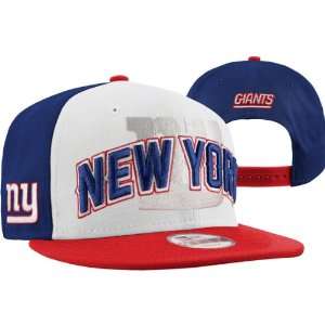 New York Giants 2 Tone New Era 9FIFTY 2012 Draft Snapback Hat:  