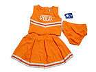 TENNESSEE VOLUNTEERS 3 PIECE INFANT CHEERLEADER OUTFIT NEW