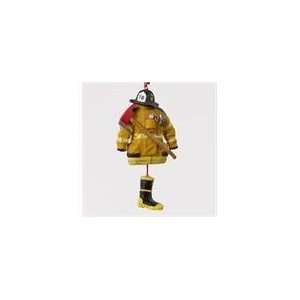  Club Pack of 12 Fireman Hat, Ax & Coat with Dangling Boots 