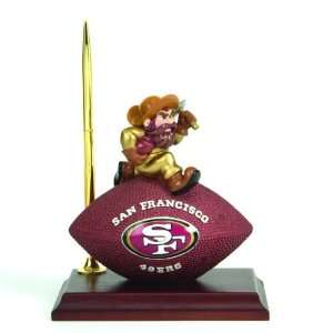   San Francisco 49ers SC Sports NFL Mascot Desk Set: Sports & Outdoors