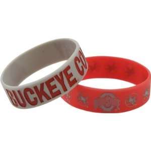   Ohio State Buckeyes PHAT Bulk Bandz Bracelet 2 Pack