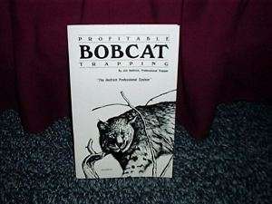 Book Helfrich, Profitable Bobcat Trapping, traps, trap  