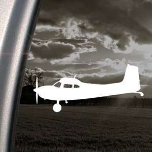  Cessna 180 Skywagon Side Silhouette Decal Car Sticker 