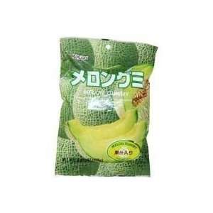   Kasugai Melon Gummy Candy 24 Pieces   4.41 Oz
