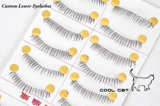 Custom Handmade Lower Eyelashes【E19】10 pairs Values Box  