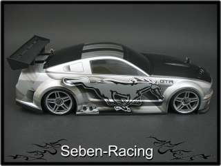 Seben Body Shell XK65 Ford Mustang 1:10 Hand made New  