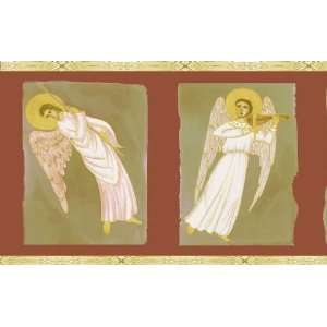  Angelic Praise Brick Wallpaper Border by Writings on the 
