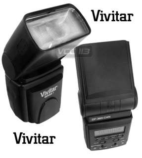Vivitar DF 383 Series 1 TTL Power Zoom Flash FOR Canon 681066132500 