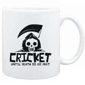  Mug White  Cricket UNTIL DEATH SEPARATE US  Sports 