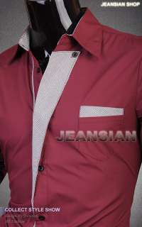 Jeansian Mens Designed Slim Long Casual Shirt Western XS S M L Best 
