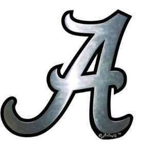    Alabama Crimson Tide Silvertone Auto Emblem