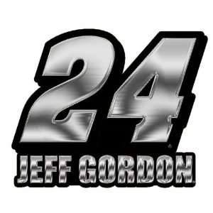 Jeff Gordon NASCAR Chrome Emblem:  Sports & Outdoors