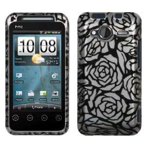   : Silver Rose Splash Protector Case for HTC EVO Shift 4G: Electronics