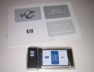 HP 11Mbps 802.11b Wireless LAN PC Card HN 220W  