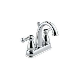 : Delta 2575 Leland 2 Handle Centerset Bathroom Faucet in Chrome 2575 