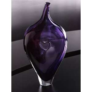  Kosta Boda 7040774 Bali Vase   Purple Green: Home 