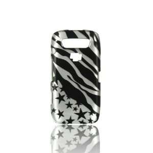  BlackBerry Storm 3 9570 Graphic Case   Silver Zebra Star 