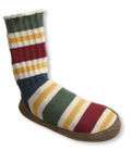 Bean   Slipper Socks, Stripe Unisex  