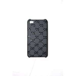 iPhone 4 Hard Back Case Cover for iPhone 4g Black Rubberized Plastic