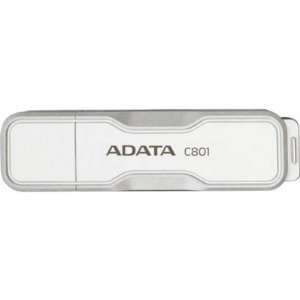  Adata C801 64 GB Flash Drive   White (AC801 64G RWH 