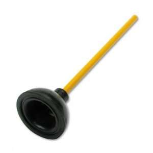 Plunger for Drains or Toilets   20 Handle with 4h x6 Diameter Rubber 