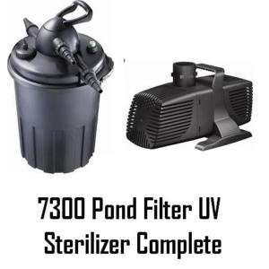  7300 Pond Filter UV Sterilizer Biological 24w BIO 