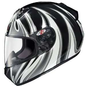  Joe Rocket RKT 101 Deviant Full Face Helmet Medium  Gray: Automotive